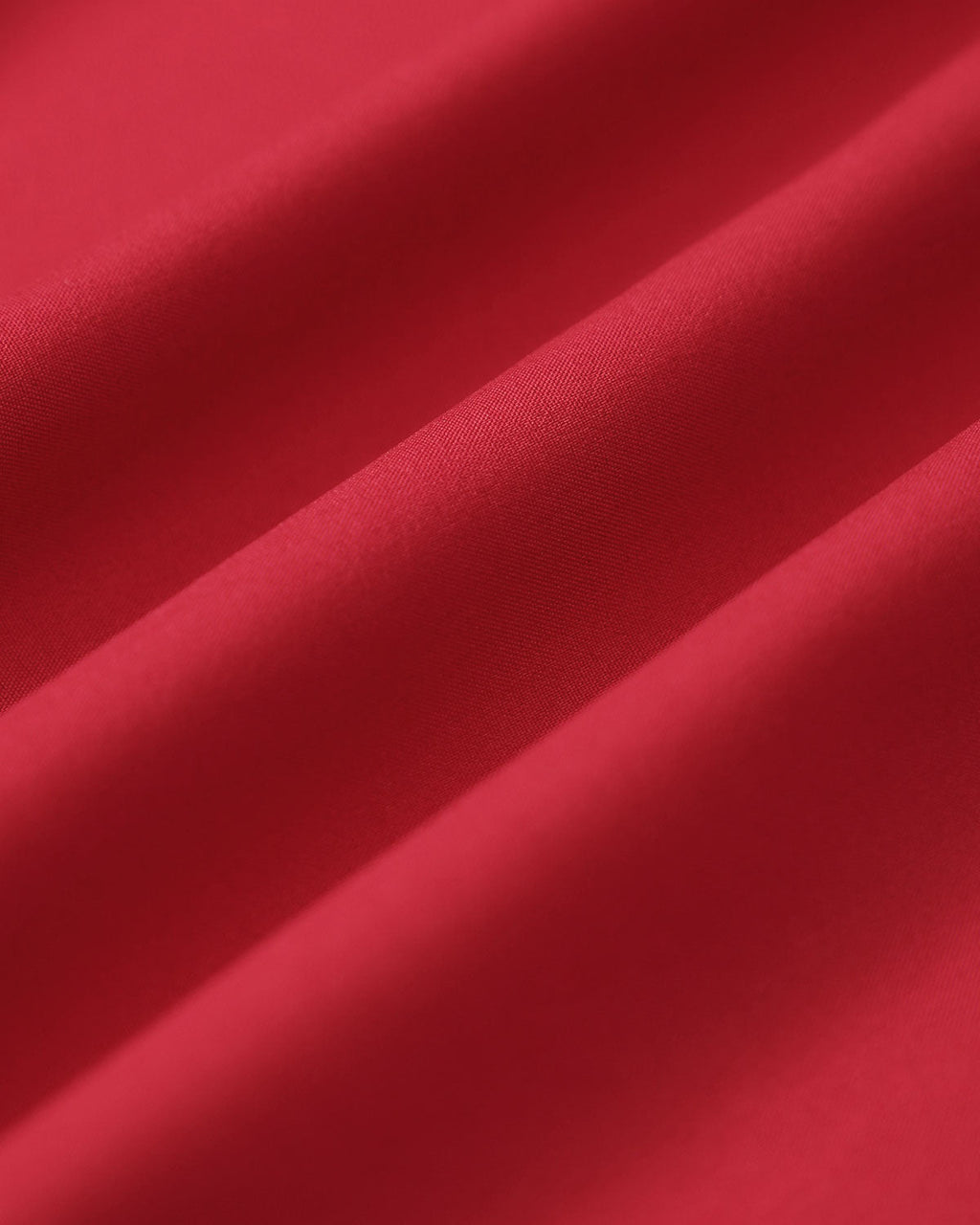 Red Ruched Halter Midi Dress